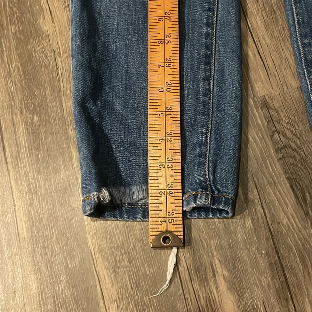 Judy Blue Distressed Girlfriend Jeans size 3/26 - Picture 4 of 6